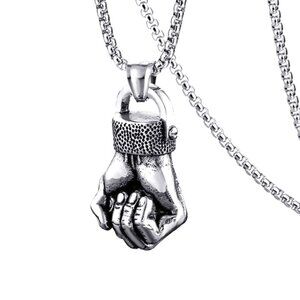 Hercules Weightlifting Fitness Necklace for Men, BL55590017